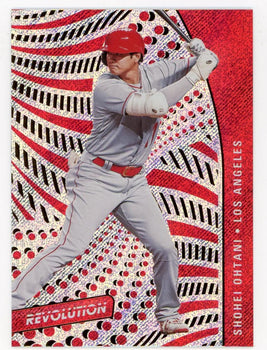 Shohei Ohtani 2021 Panini Red Revolution #13 Card