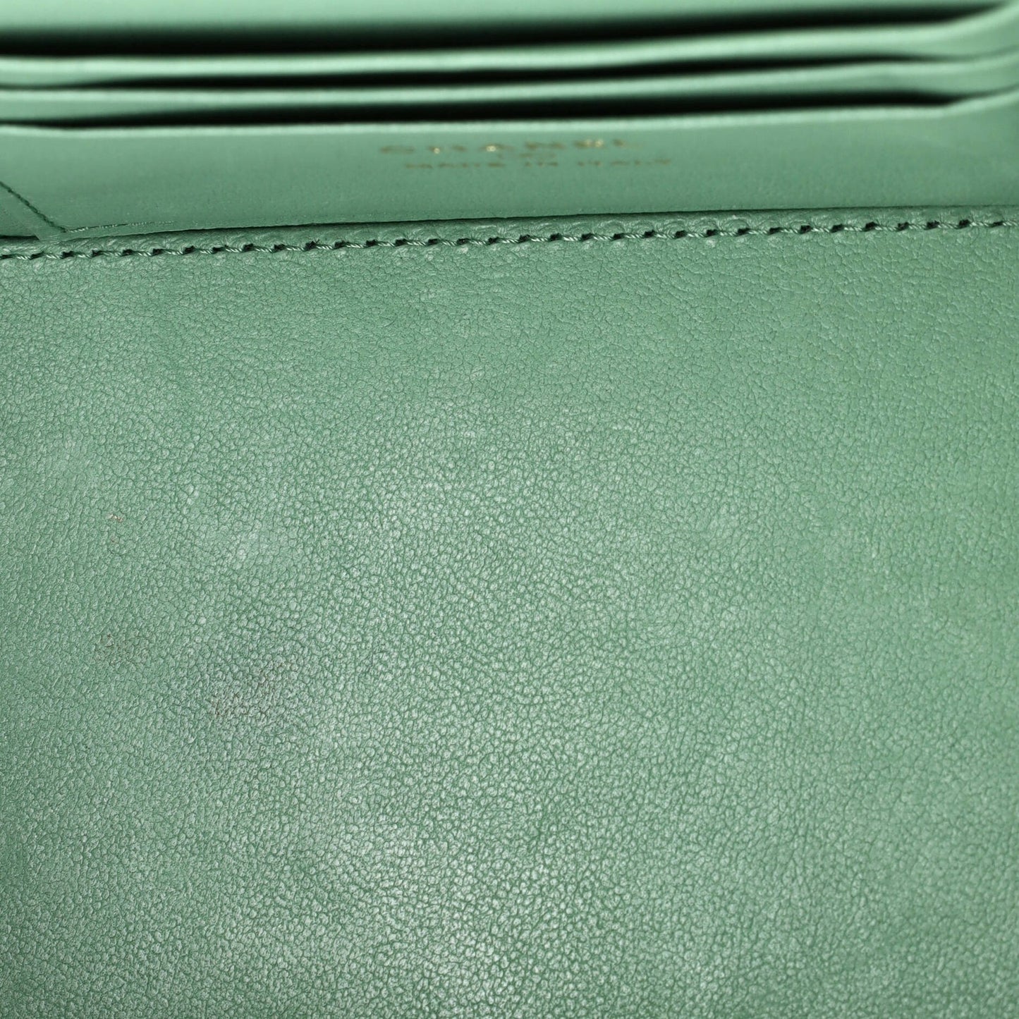 Chanel Classic Top Handle Vanity Case With Chain Quilted Lambskin Small