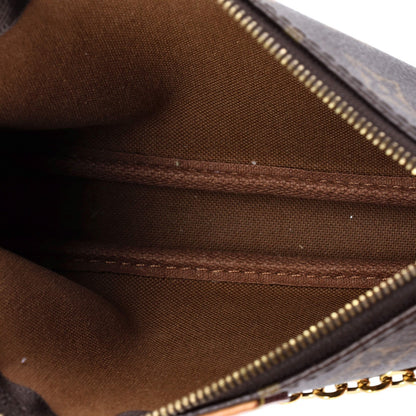 Louis Vuitton Multi Pochette Accessoires Pouch Monogram Canvas Small