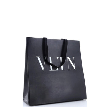 Valentino Garavani Vltn Magnetic Shopper Tote Leather Medium
