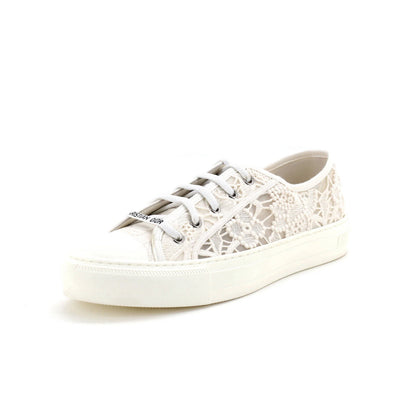 Christian Dior Women'S Walk'N'Dior Sneakers Embroidery With Macrame Effect