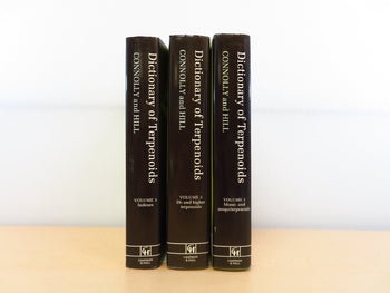 Connolly/Hill Dictionary Of Terpenoids Complete Set Of 3 Volumes