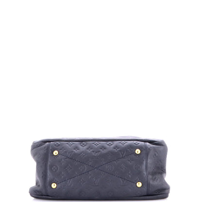 Louis Vuitton Artsy Handbag Monogram Empreinte Leather Mm
