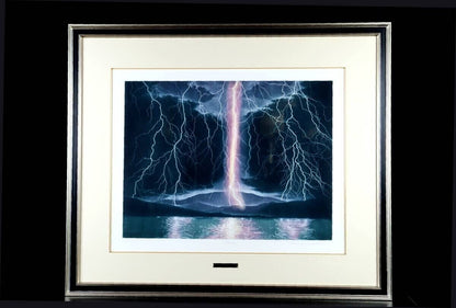 Susan Jameson - Storm Original Lithograph Print On Paper Signed Framed Ed200