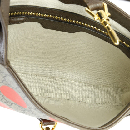 Gucci Jackie 1961 Hobo Studded Printed Gg Coated Canvas Small