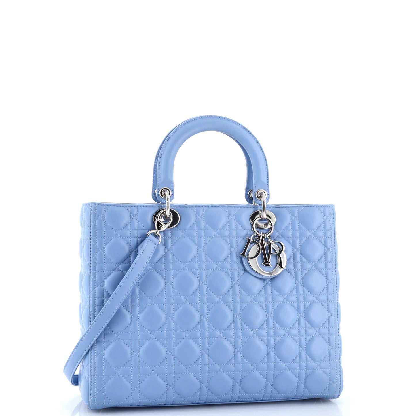 Christian Dior Lady Dior Bag Cannage Quilt Lambskin Large