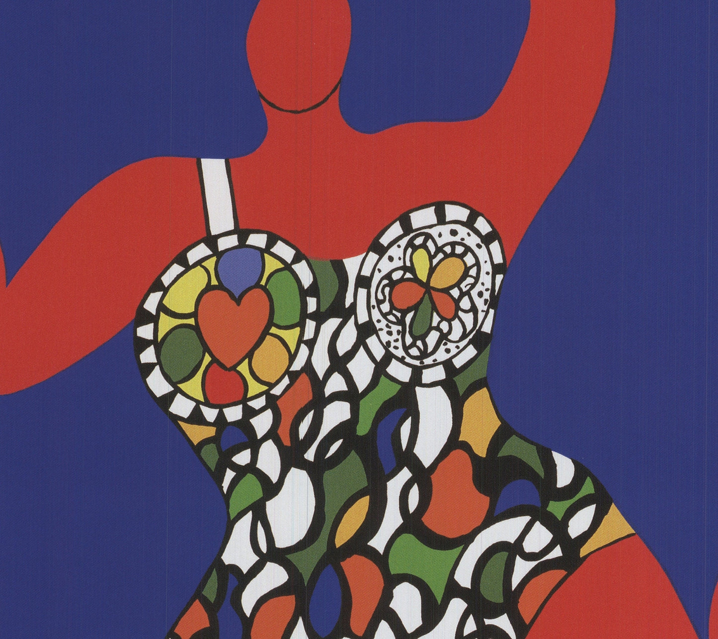 Niki De Saint Phalle Volleyball " Offset Lithograph