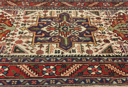 Hand-Knotted Wool Oriental Runner Rug 3X12 ft