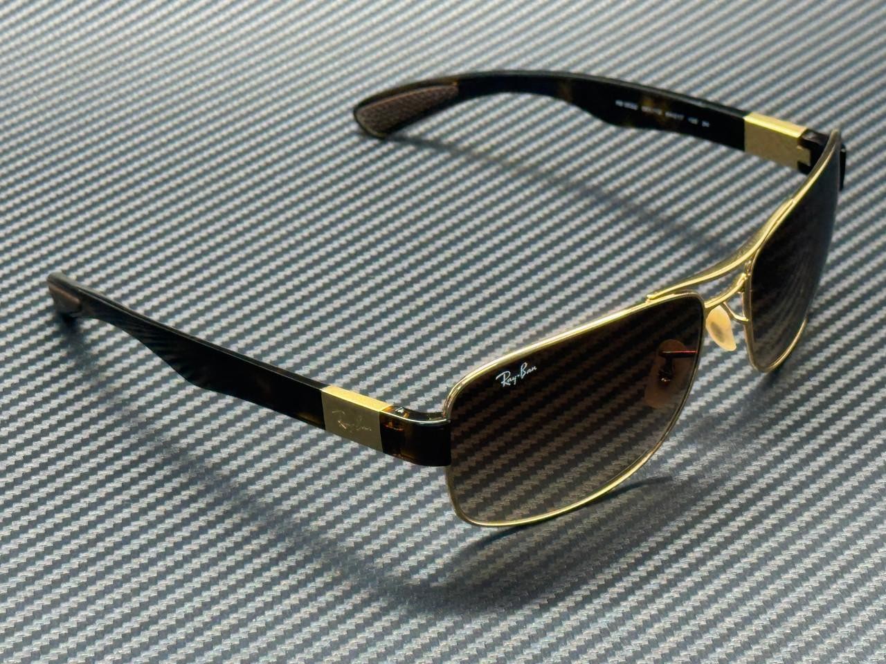 RAY BAN RB3522 001 13 Arista Gold Brown Gradient Men's 61 mm Sunglasses