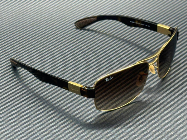 RAY BAN RB3522 001 13 Arista Gold Brown Gradient Men's 61 mm Sunglasses