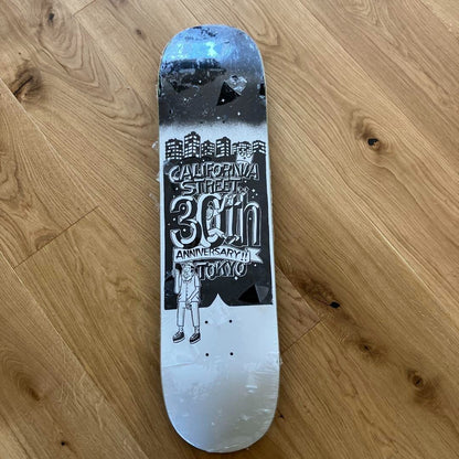 California 8 Inch Limited Edition Street Deck Anniversary Skateboard 30th