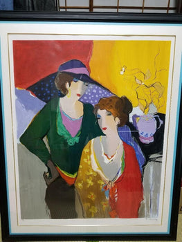 Itzchak Tarkay (Israel) Original Lithograph Large