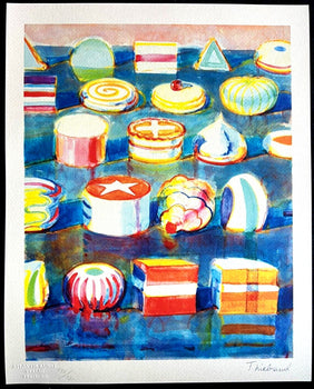 Wayne Thiebaud Lithograph