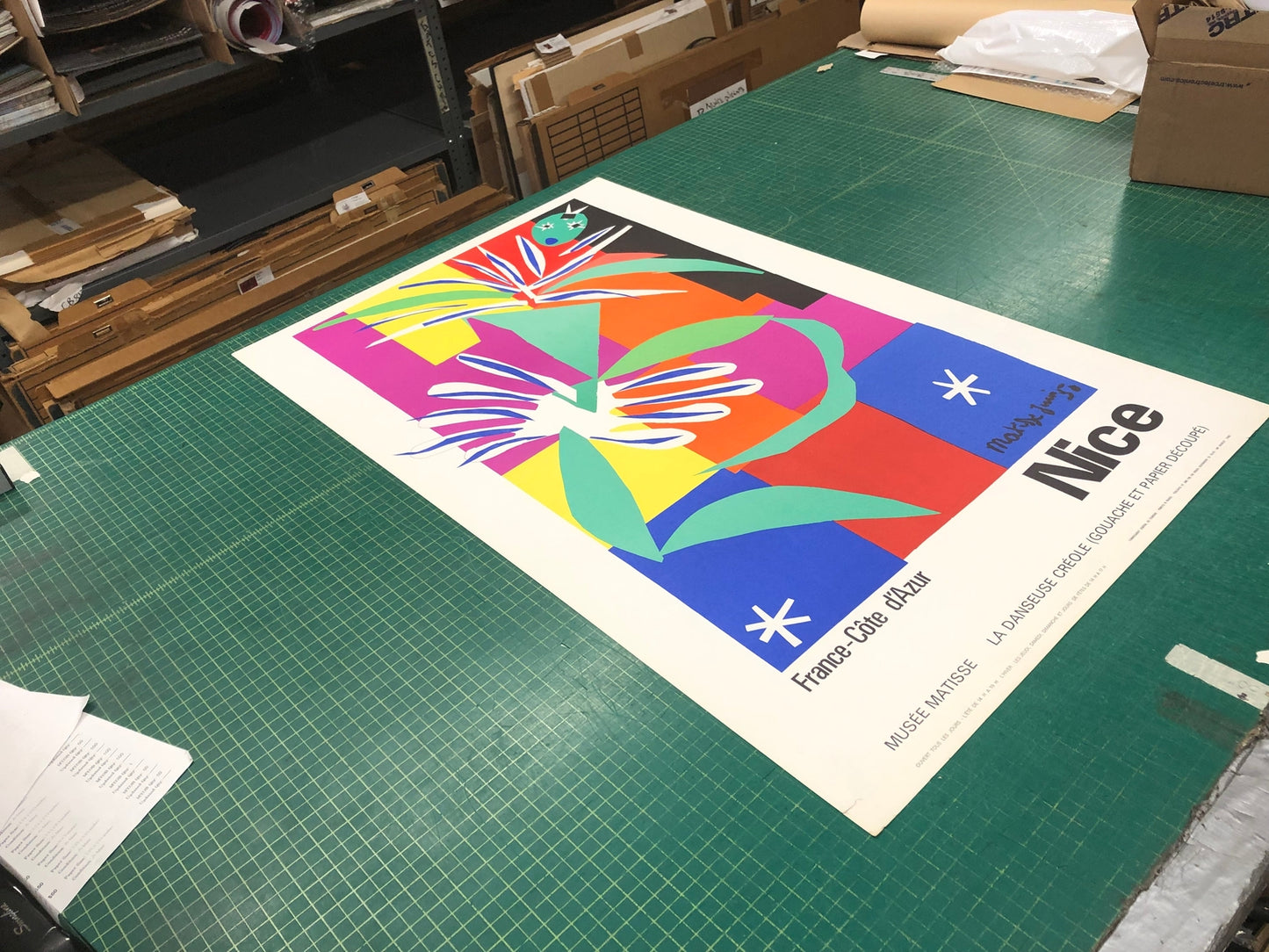 Henri Matisse La Danseuse Creole Nice France " Lithograph Moder