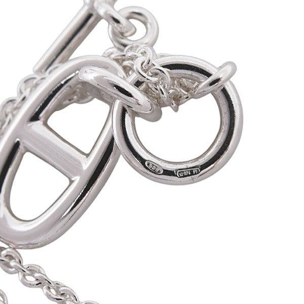 Herms Amulette Chane D'Ancre Necklace Sv925 Silver
