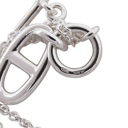 Herms Amulette Chane D'Ancre Necklace Sv925 Silver