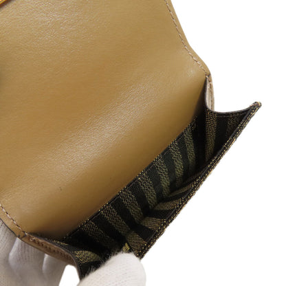 FENDI   Bifold Wallet with Coin Pocket Zucca