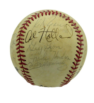 1983 Phillies Nl Champs Team Sign By 23 Onl Baseball Schmidt Carlton Hof 158924