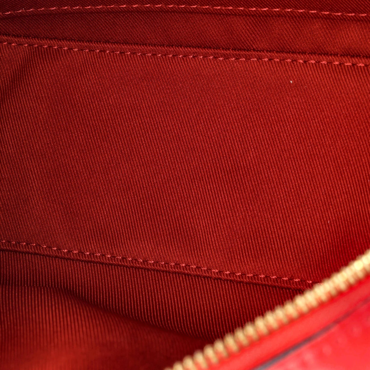 Louis Vuitton Saintonge Handbag Monogram Canvas With Leather