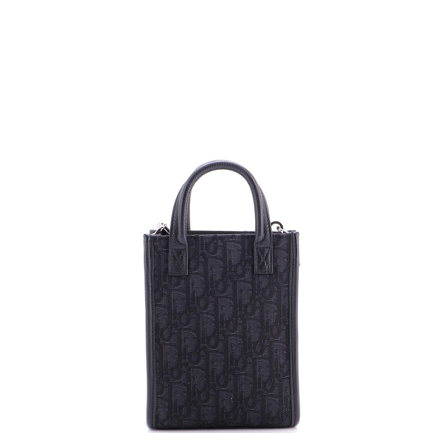 Christian Dior Safari North South Convertible Tote Oblique Canvas Mini