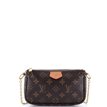 Louis Vuitton Multi Pochette Accessoires Pouch Monogram Canvas Small