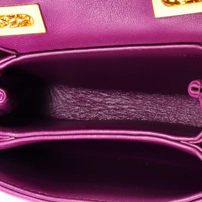 Valentino Garavani One Stud Chain Flap Bag Leather Micro