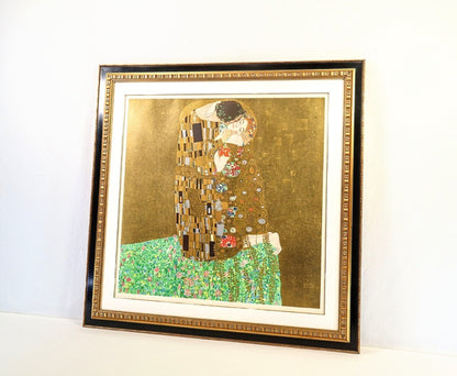 Gustav Klimt The Kiss Large Offset Print  -24.8" Verlag Galerie Welz Austria