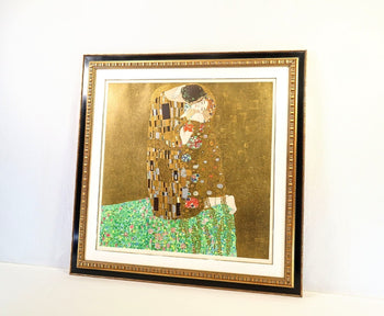 Gustav Klimt The Kiss Large Offset Print  -24.8