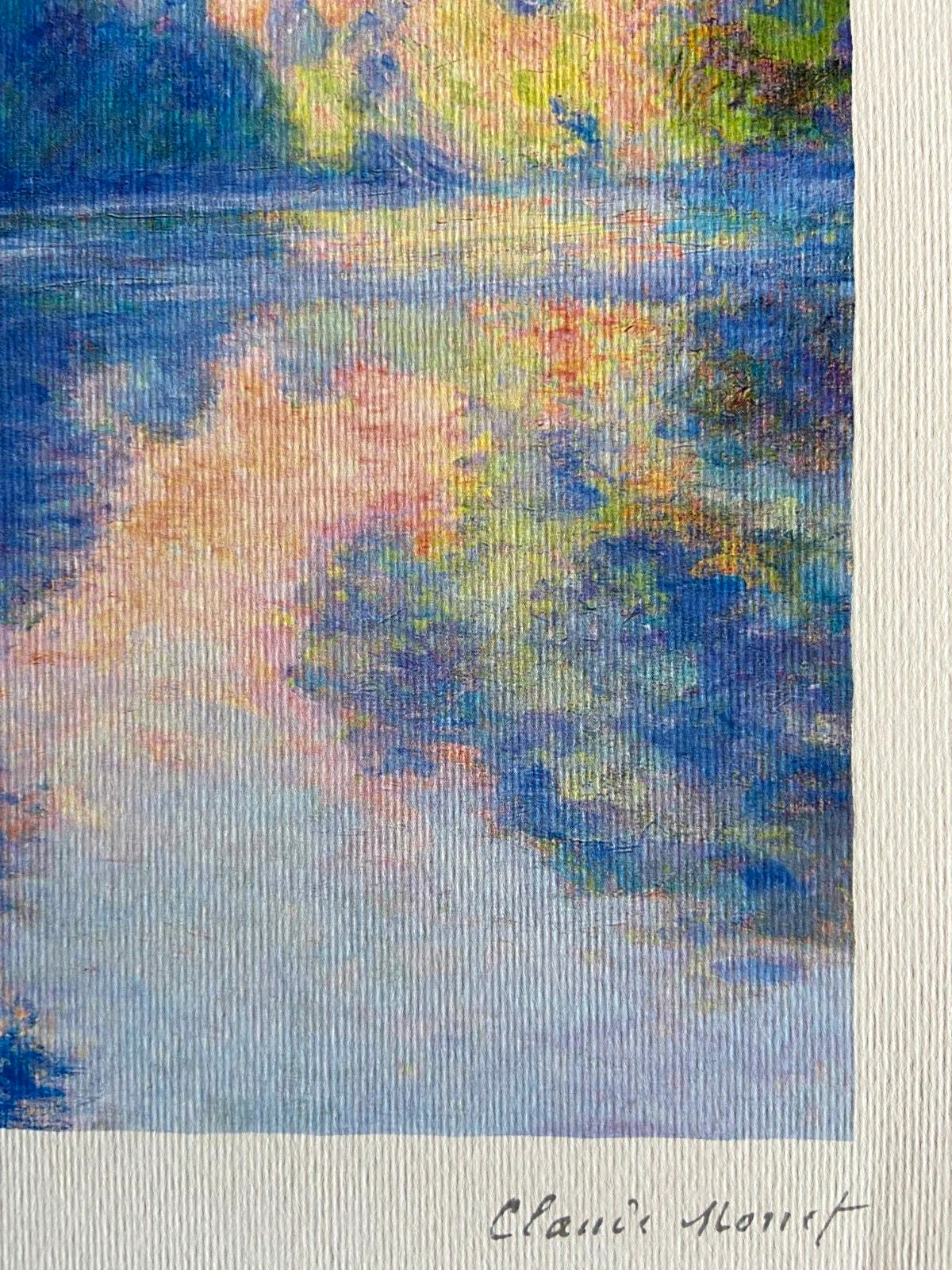 Claude Monet Lithograph Signed Numbered
