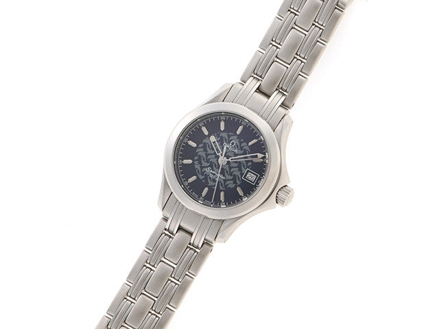 Omega Seamaster Jacques Mayol 1997 Le Ed. Of 1000 Pcs 2580.80 Blue Quartz