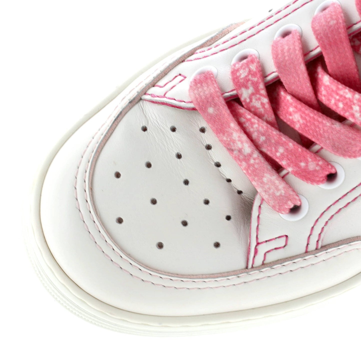 Chanel Women'S Logo Low-Top Sneakers Leather