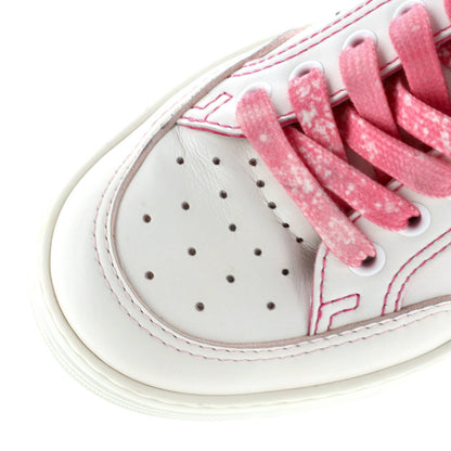 Chanel Women'S Logo Low-Top Sneakers Leather