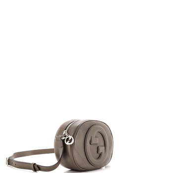 Gucci Blondie Nm Round Camera Bag Diagonal Quilted Leather