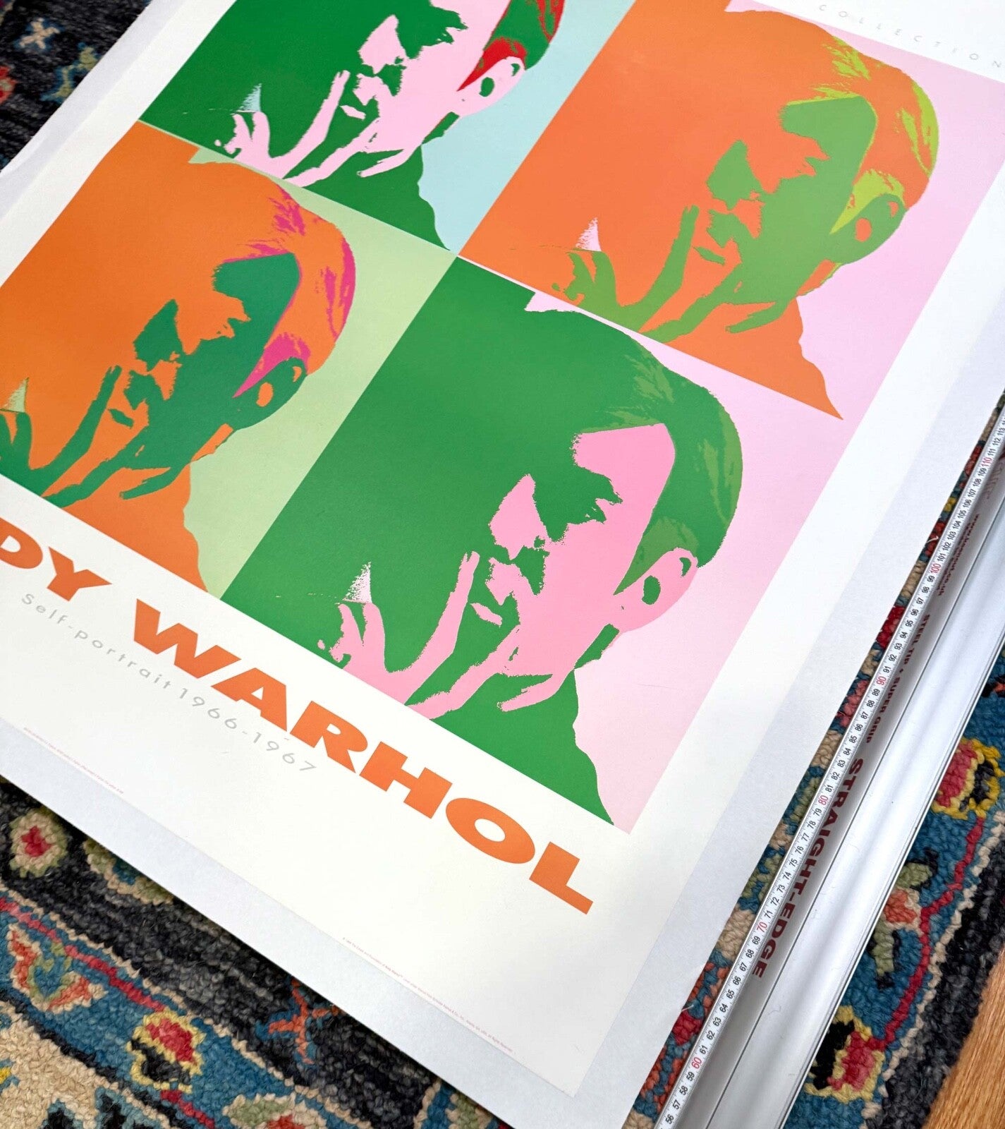 Rare Pop Art Andy Warhol Self Portrait 1989 Nouvelles Images Estate Warhol