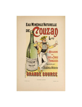 Original Vintage Poster Eau Minerale By Guillaume For Affiches Illustrees 1896