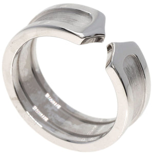 CARTIER Ring C2 ring # 49 K18 White Gold