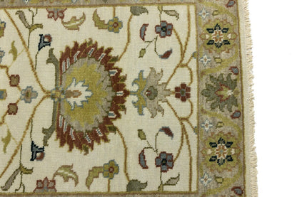 Hand-Knotted Peshawar Chobi Floral Oriental