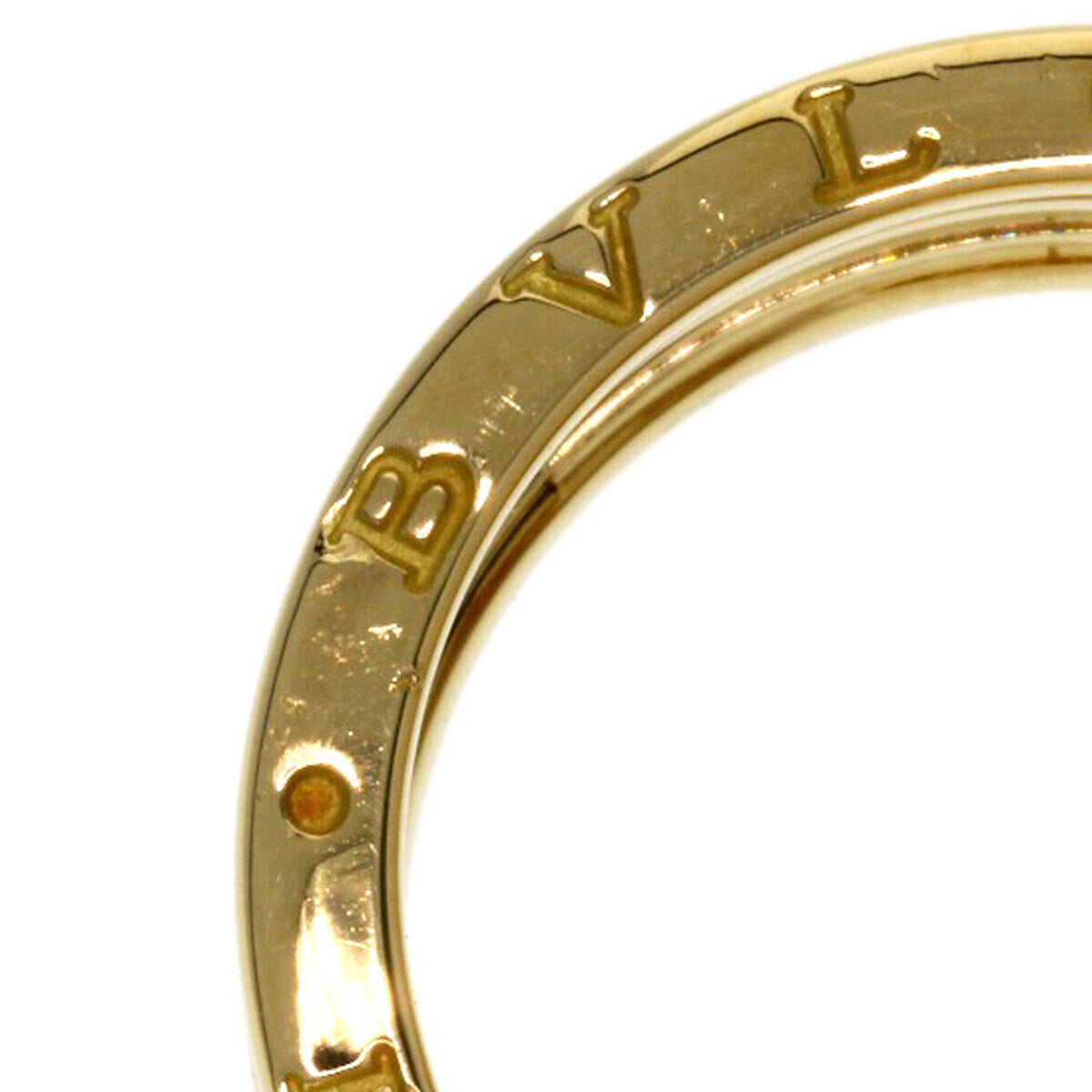 BVLGARI   Ring B.zero1 3 Band #64 K18 Yellow Gold