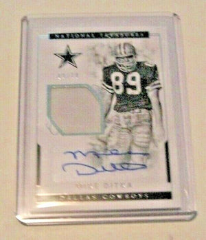 Mike Ditka 2016 National Treasures Game Used