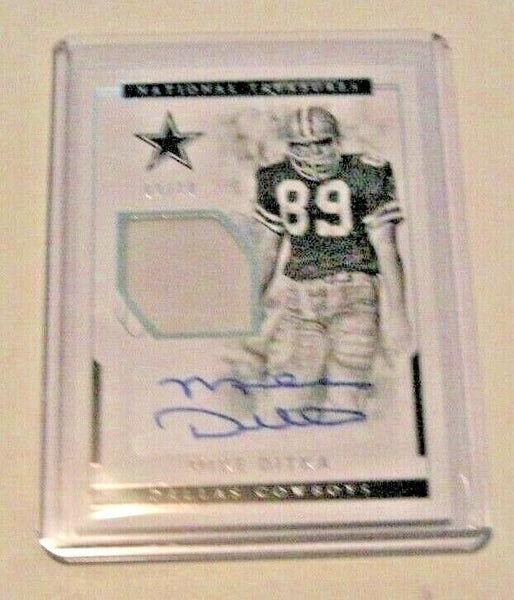 Mike Ditka 2016 National Treasures Game Used