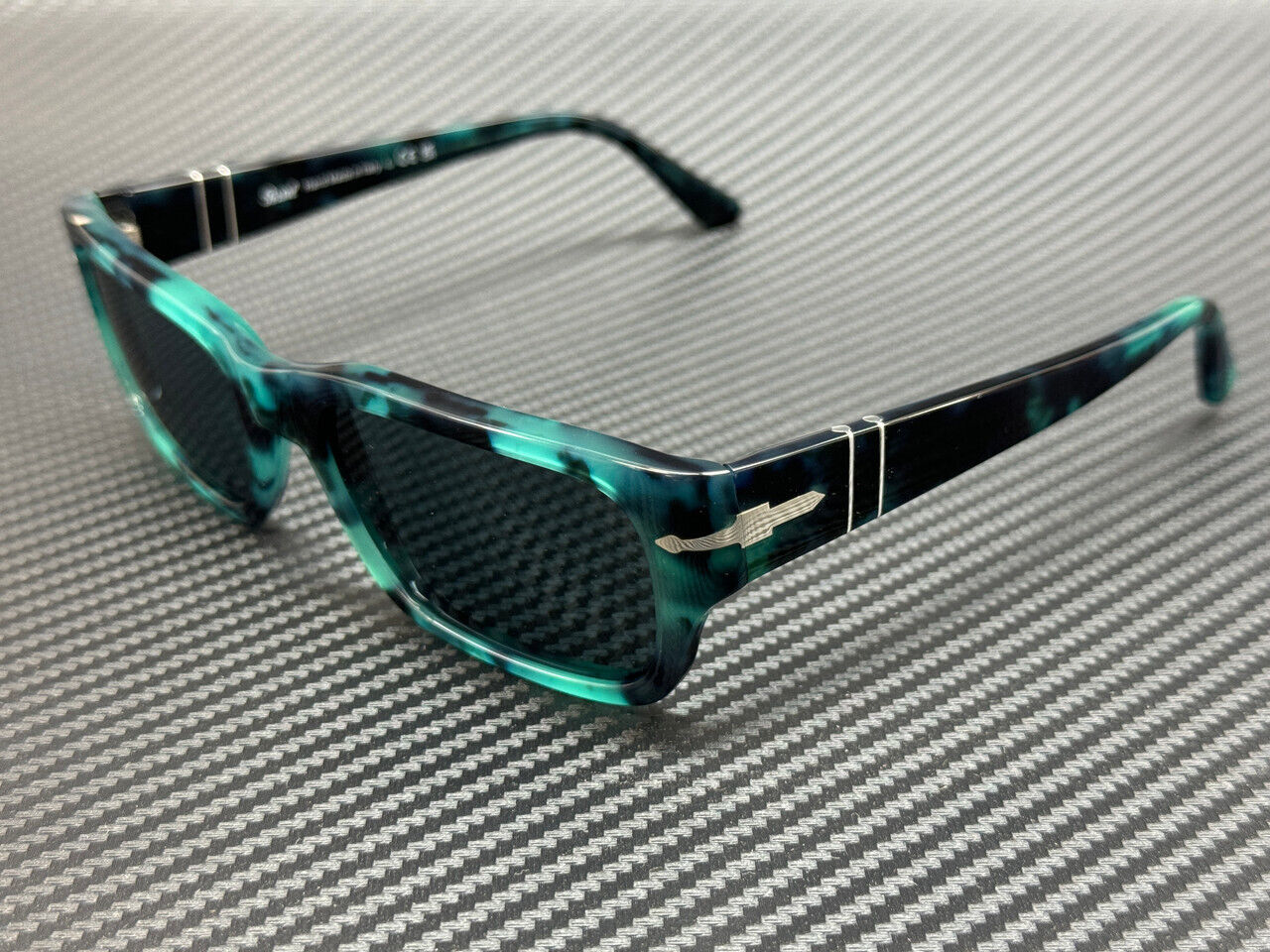 PERSOL PO3347S 1211R5 Havana Blue Unisex 55 mm
