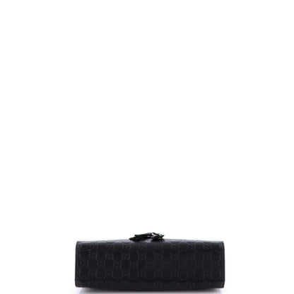 Gucci Emily Chain Flap Bag Guccissima Leather Medium