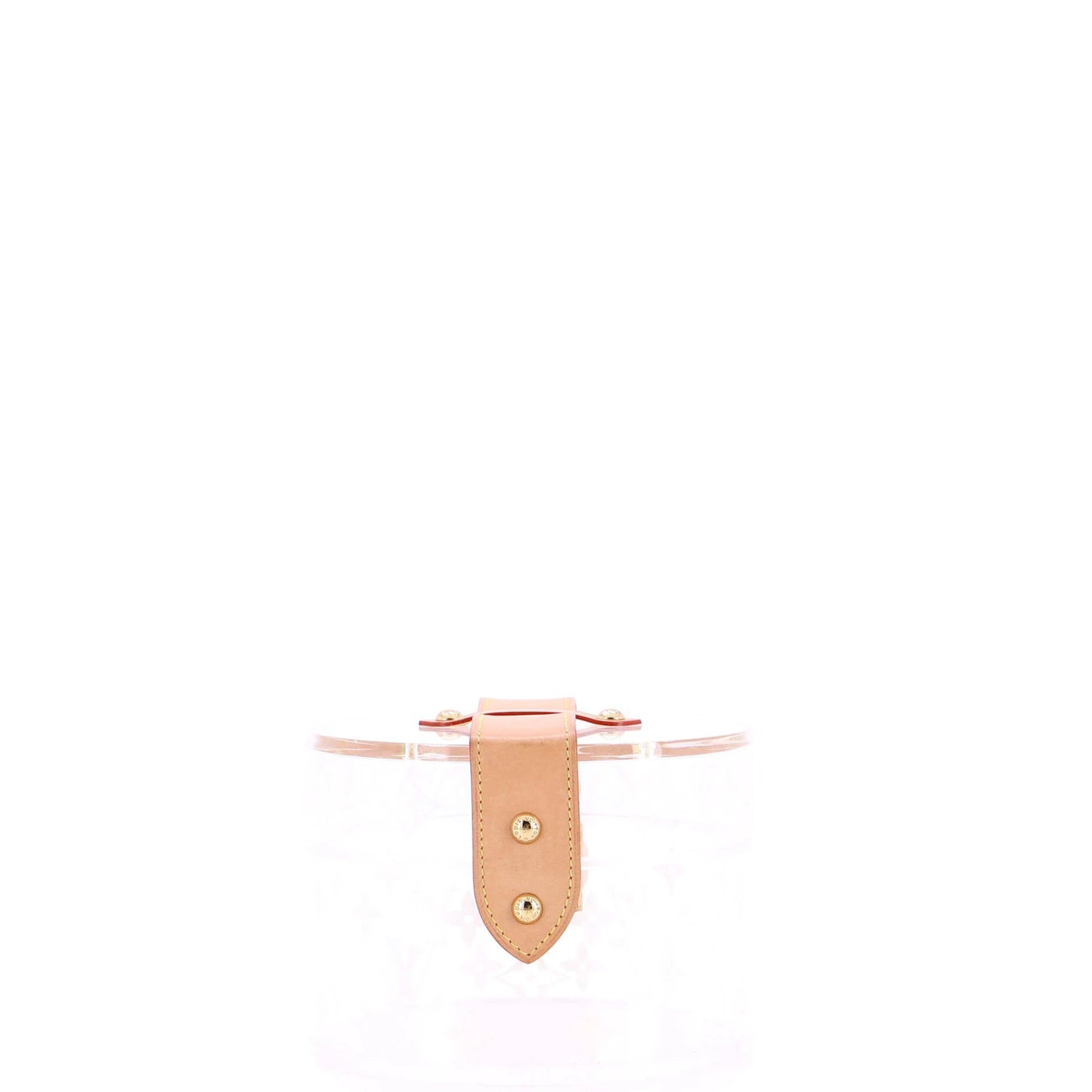 Louis Vuitton Box Scott Trunk Monogram Plexiglass