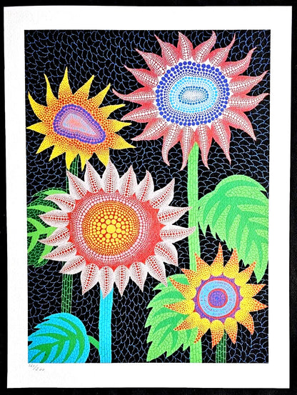 Yayoi Kusama Lithograph Coa Mori Art Museum Limited Edition