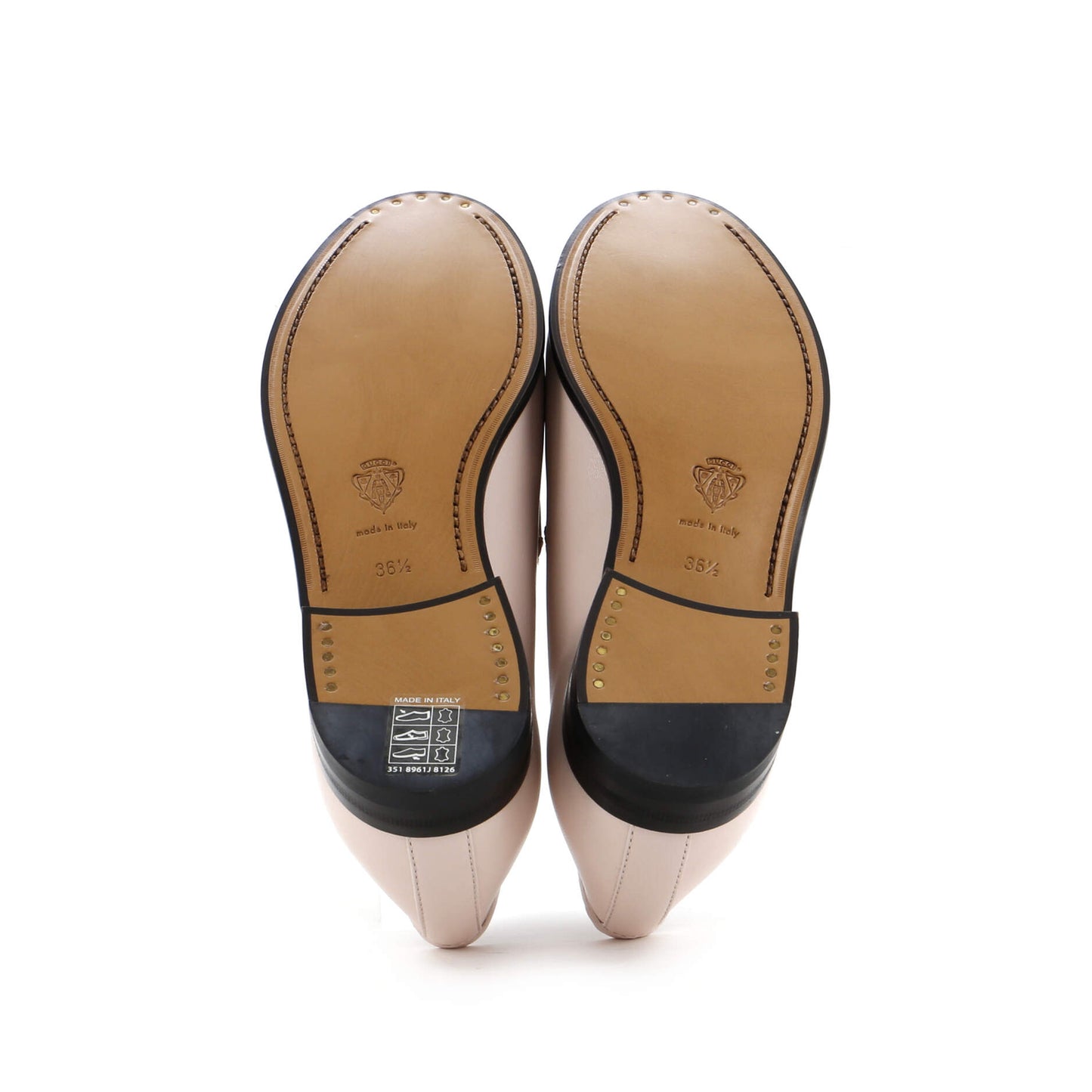 Gucci Women'S Jordaan Loafers Leather With Crystals