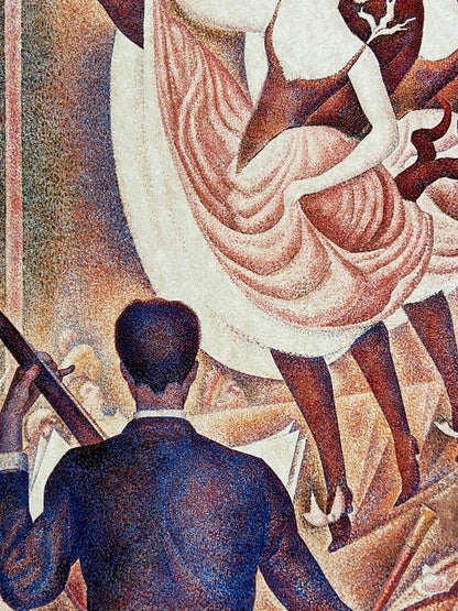 Georges Seurat Lithograph Coa Signed Numbered (Edgar Degas)