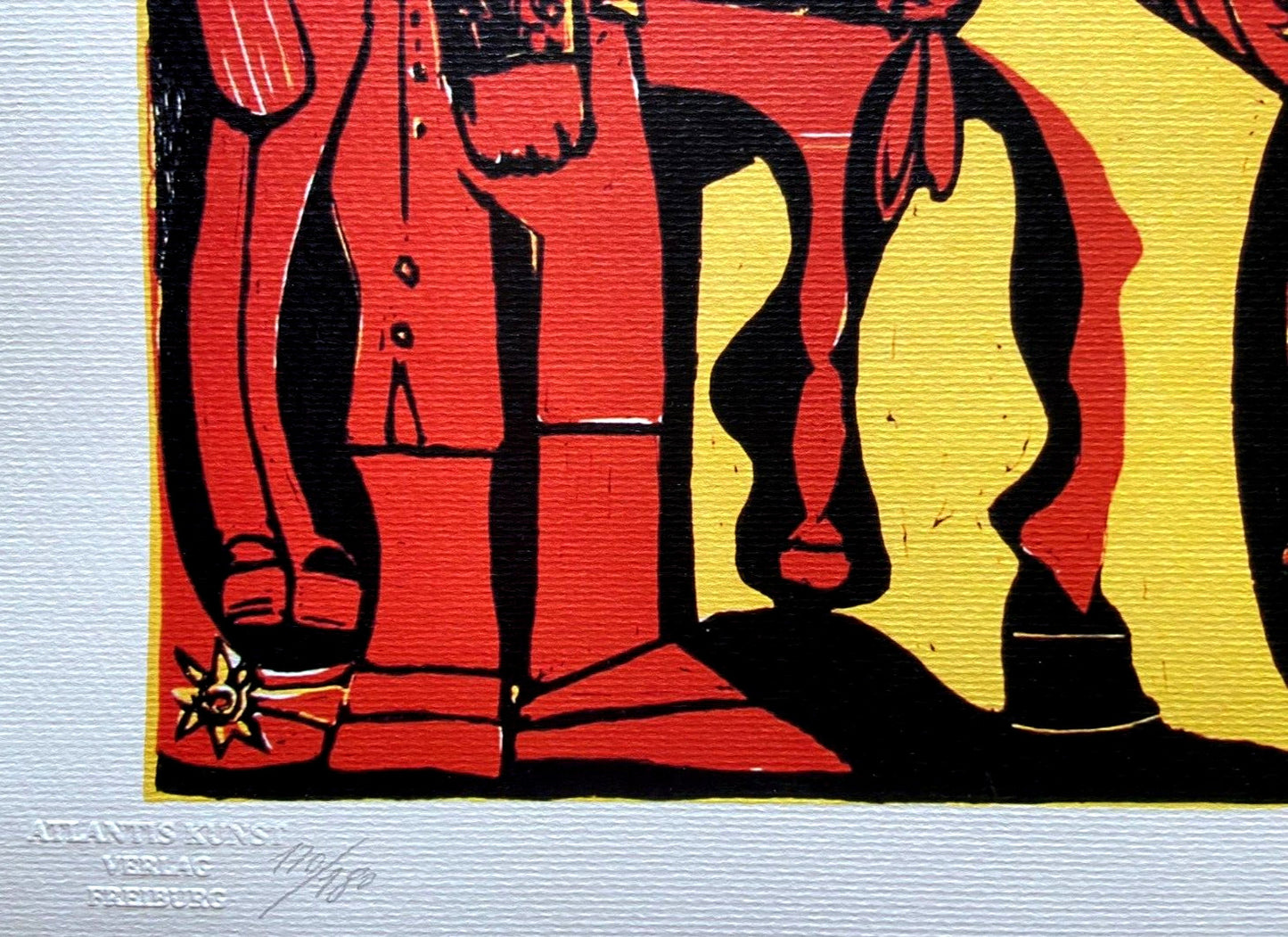 Pablo Picasso. Signed Lithograph Coa Numbered By Hand In Pencil