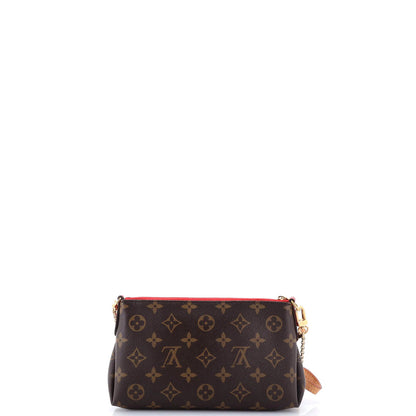 Louis Vuitton Pallas Clutch Monogram Canvas With Leather