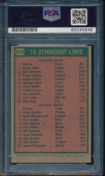 Nolan Ryan/Steve Carlton Dual-Signed 1975 Topps