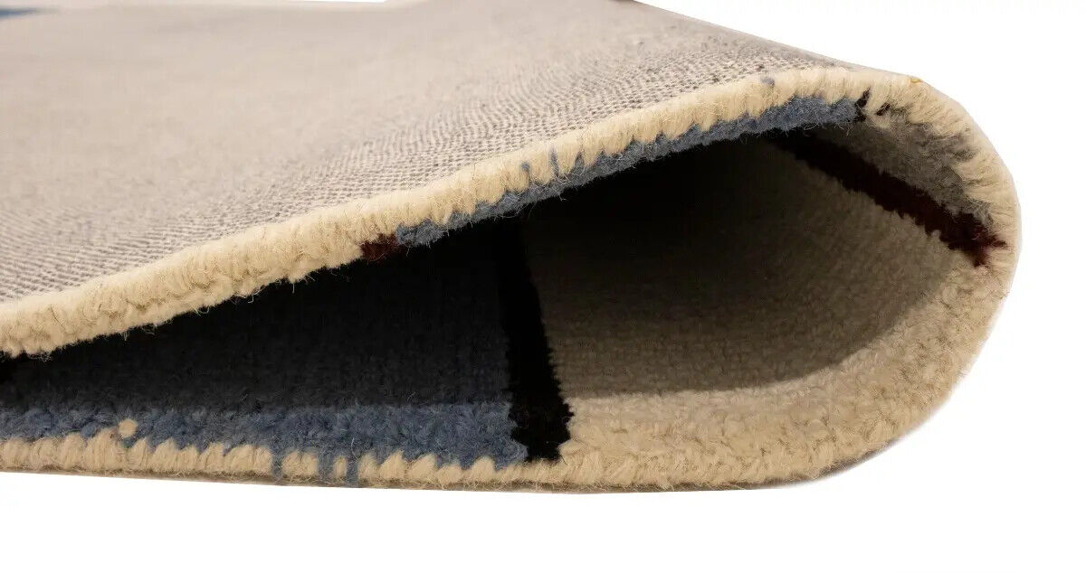 Hand-Tufted Modern Rug Plush 5X8 Multicolored